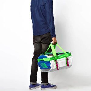 The North Face Basecamp Duffle neon hiking camping backpack adventure travel bag
